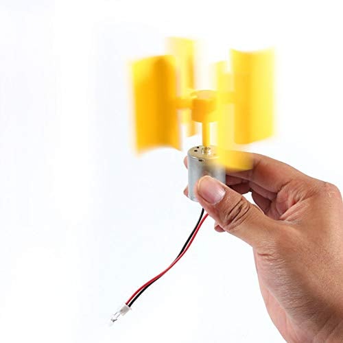 Mini generador de viento, generador de turbina de viento vertical, motor pequeño Generador de electricidad eólica Palas Generador de electricidad Breeze