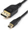 StarTech.com Câble VESA certifié Mini DisplayPort vers DisplayPort 1.4 - 1m - 8K 60Hz HBR3 HDR - Super UHD mDP vers DP 1.4 - Ultra HD 4K 120Hz - Ø Fin (34 AWG) - Écran/Moniteur (DP14MDPMM1MB)