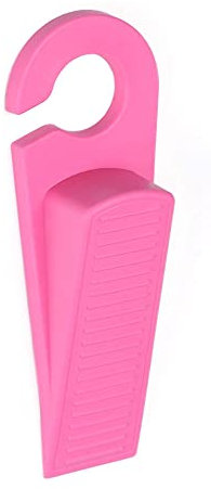 Door Wedges Rubber Door Stop Stopper Anti Slip Door Stop Heavy Duty for Bathroom, Kitchen, Children's Room(Pink)
