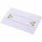 BLESSUME Church Mass Altar Cloth Purificator Cloth Cross Embroidery (White 7)