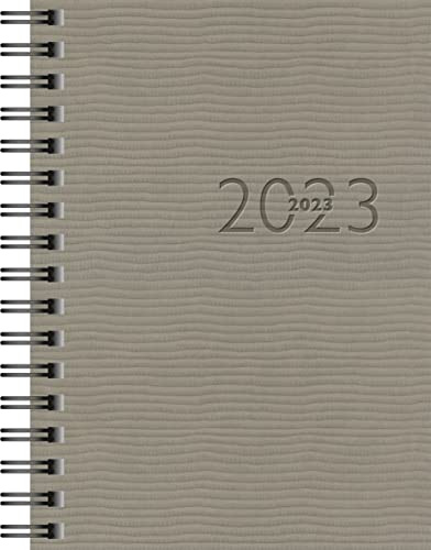 rido/idé Wochenkalender Modell perfect/Technik I 2023 Blattgröße 10 x 14 cm grau