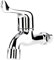 EBTOOLS Grifo de Lavabo Montado en la Pared, Grifo de Lavadora de Agua Fría Grifo Monomando para Lavabo de Baño Grifo Monomando de Cocina Grifo Práctico Montado en la Pared para Lavadora(Escribe un)