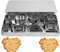 Plätzchen Ausstecher Mini, Kleine Keksausstecher aus Edelstahl, Geometrische Cookie Cutter, Ausstechformen Set aus Edelstahl, für DIY Fondant Backen Weihnachten (30)