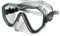 Seac Unisex-Adult Appeal Italien hergestellte Einglas-Tauchmaske mit Einer 3D-Schnalle direkt am Maskenkörper, transparent/klar blau, Standard