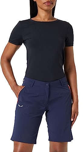 Salewa Talvena Durastretch Damen Shorts, Blau, S