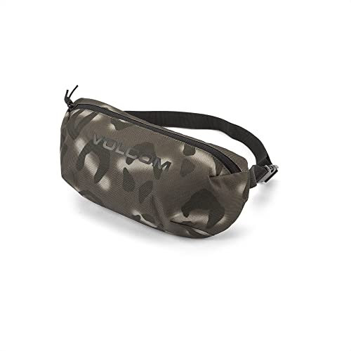 Volcom Herren Mini Waist Fanny Hip Pack Gepäck-Kuriertasche, Schwarz abgespült