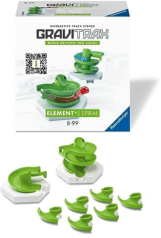 Ravensburger GraviTrax Extension Spiral - Marble Run STEM, Building and Construction Toys for Kids Age 8 Years +