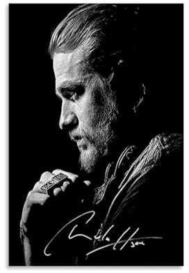 DEEBOW Jax Teller Soa, Poster, dekoratives Gemälde, Leinwand, Wandposter und Kunstdruck, modernes Familienschlafzimmer-Dekor-Poster, 20 x 30 cm