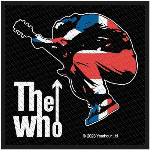 The Who Woven Patch Pete Jump Nouveau Officiel Noir