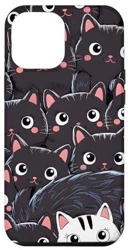 iPhone 12 Pro Max Cute Cats Adorable Cat Case