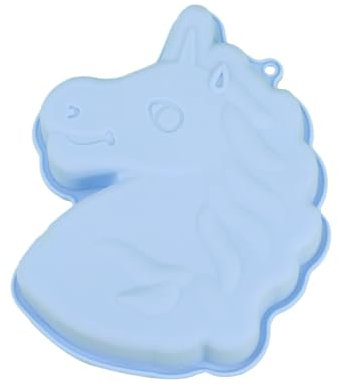 EIHI Moule Gateau, Moulle Silicone Licorn, Moule Forme Licorne, Licorne Moule à Gâteau, Licorne Moules à Gâteaux, Pour Halloween, Gâteaux d'Anniversaire, Chocolats, Desserts Et Plus Encore, 1 pièce