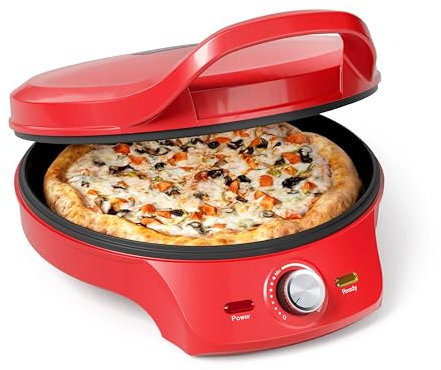 Princess Pizza-Maker – Ø 32 cm – Einstellbarer Thermostat – Multifunktional – Inklusive Grillfunktion – bis zu 200°C – 115007