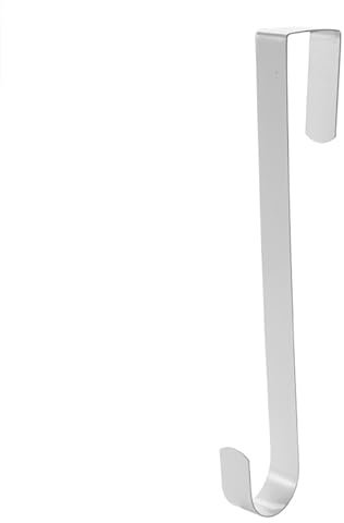 Niwieoi 1 PCS Metal Wreath Hanger for Front Door, Christmas Wreath Hooks (12 Inches)