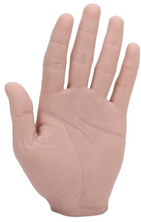 Modèle de Main Masculine en Silicone, Fausse Main Flexible, Main de Mannequin Réaliste pour Présentation de Bijoux, Accessoires de Photographie, Halloween, Performance, Pratique