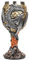 Dragon Wine Goblet - Gothic Medieval Goblet, Dragon Goblet Cup, Fantasy Dungeons and Dragonss Medieval Drinkware Made of Steel, Unique Medieval Drinking Vessel