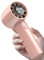 Alljazz Portable Handheld Fan 4000mAh 12 Hours Battery Life USB Mini Rechargeable Personal Fan with 5 Speeds,Digital Display,Small Essentials for Travel/Outdoor/Home/Office/Vacation(Pink)
