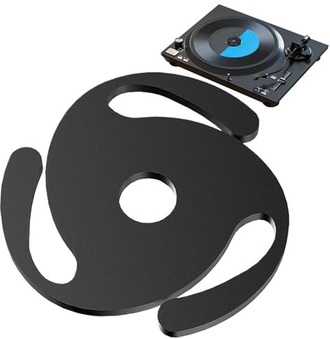 Adattatore da 45 rpm | 45 rpm foglio di conversione adattatore di record in alluminio solido, inserti 'adattatore mandrino record, parti di giradischi stabili leggero per la casa