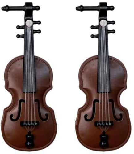 Retro Violine Elegant 2000er Jahre Seitenclip Violine Haarspange Retro Kreative Neuheit Violine Musikinstrument Balletcore