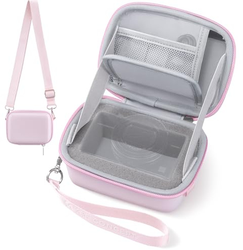 K&F CONCEPT Kameratasche Digitalkameras Tasche für kleine Kameras | kompatibel mit Sony RX100-Serie/für Canon G-Serie/für Fujifilm XQ1/XQ2 / für Leica D-Lux/C-Lux/für Panasonic LX BE02