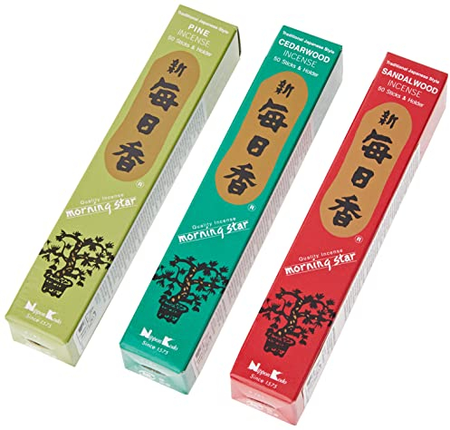 Tierra Zen Set Morning Star Sandelholz, Zeder, Kiefer Weihrauch, Einheitsgröße