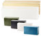 Nicole Moule de savon de pain de silicone Moule flexible rectangulaire avec boîte en bois outil fait main de bricolage