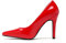 Golden Beads Women's BS-924-10 Pointy Toe Court Shoes, Red Patent, 10 UK (44 EU)