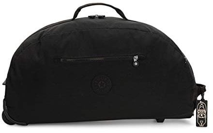 Kipling Devin On Wheels Carry On Duffle, Black Noir, One Size