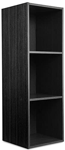 Charles Jacobs Vinyl Record LP Storage Box Unit - Black - Extra Large