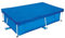 Shinyzone 220x150x43 Telo di Copertura per Piscina Rettangolare,Resistente Tela Cerata Antipolvere Antipioggia Antivento Rinforzato per Piscine Rettangolari Fuori Terra,Blu