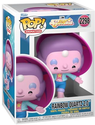 Funko POP! Animation: Steven Universe - Rainbow Quartz 2.0 | Gadget Ufficiale - Personaggio in Vinile da Collezione da Esporre - Idea Regalo Compleanno per Fan e Collezionisti