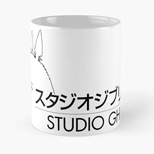 Salunhey Studio Stuff Chlotes Men Trending Women Ghibli Merchandise Logo Best Mug holds hand 11oz made from marble ceramic