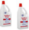 2 x DR. BECHER Steinfliesen Reiniger | in 2L Trageflasche | Fliesenreiniger | kraftvoller Oberflächen-Reiniger mit Pflegeeigenschaften | plus Gratis Thank You Aufkleber
