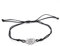 UNIFT Pentagramm Sonne Armband für Frauen & Männer Edelstahl hohl aus Supernatural Doppelseil Armband Charms Armband Wicca Schmuck Geschenke (Silber)