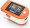 Pulsoximeter PULOX PO-200 Solo in Orange Fingerpulsoximeter für die Messung des Pulses und der Sauerstoffsättigung am Finger