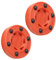 Homoyoyo 2pcs Roller Hockey Spiel Pucks Street Hockey Training Pucks Für Spieler Teams