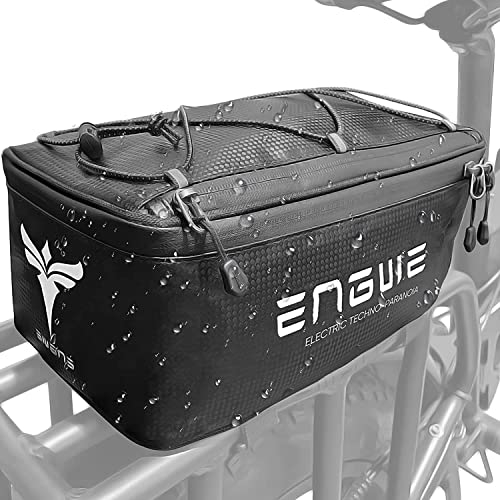 ENGWE Sac de selle pour vélo, porte-bagages arrière, capacité de 7 L