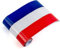 300 CM * 15 CM FR France Drapeau PVC Autocollant 3- Coloré Rayure Graphique Stickers Correctifs pour Le Véhicule Automobile Voiture Côté Jupes Tronc Botte Tailgate Miroirs Ailes Pare-Chocs Porte