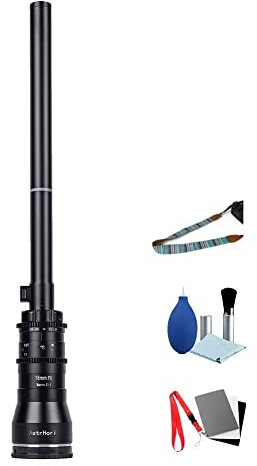 AstrHori 18mm F8 APS-C Telaio 2X Macro Sonda Obiettivo Specialità Lente Anello incorporato Luce di Riempimento per Sigma/Leica/Panasonic L Mount Fotocamera Come L TL CL FP