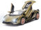 TGRCM-CZ 1/32 Skala Lamborghini SIÁN FKP37 Auto Modell Spielzeug, Ton und Licht Pull Back Auto Zink Legierung Casting Spielzeug für Kinder Jungen Mädchen Geschenk (Armee Grün)