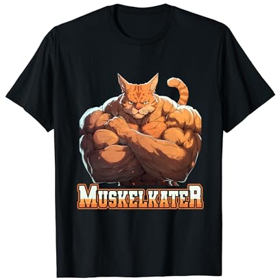 Muskelkater Bodybuilding Kraftsport lustiges Fitness T-Shirt