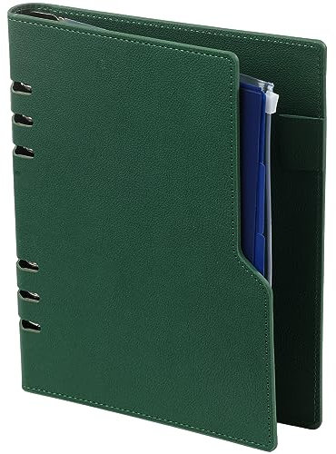 Kalpa A5 Wiederbefüllbarer 6-Ring-Planer Grün Mit Kostenlosen 2025 2026 Nachfüllungen