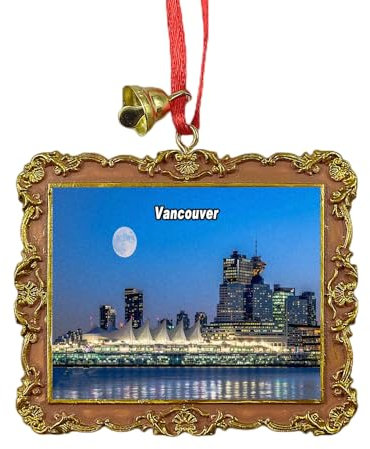 Vancouver Kanada Reise-Souvenir Weihnachtsbaum Ornament Hängender Anhänger Zuhause Weihnachten Party Dekoration