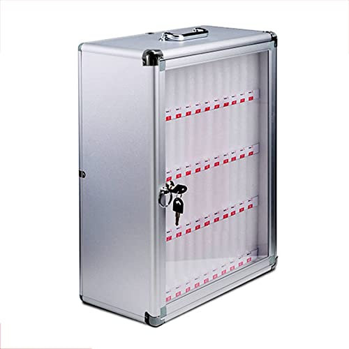 Handy Safe 48 Fächer Wand Handy Aufbewahrungsbox Transparent Student Handy Spind Handy Aufbewahrungsbox mit Schloss