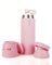 FORME Shaker 500ml - Stainless Steel Protein Shaker - Double Walled Vacuum Insulated - Cold and Hot Drinks - Protein Powder Container - Silent - Leak Proof - Fits Cup Holders - Dusty Pink