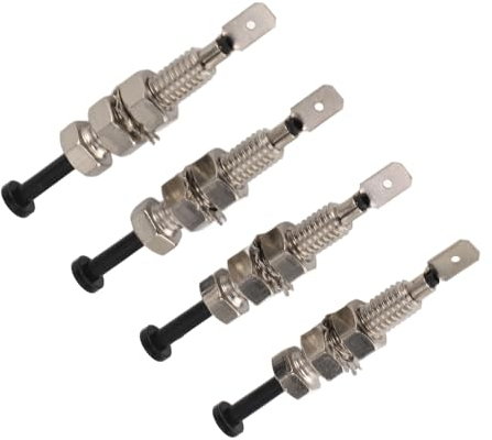 Verstellbarer Türstiftschalter aus Metalllegierung, 12 V, Universal-Auto-Motorhauben-Alarmleuchte, Sicherheitsschraube für Decken-, Fahrgestell-, Kofferraum- und