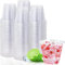 Panexf Plastic Shot Glasses 100 pcs Reusable 4cl/40ml Mini Shot Glasses Deseret Glass for Parties, Festival, Drinking Games, Jelly Cup