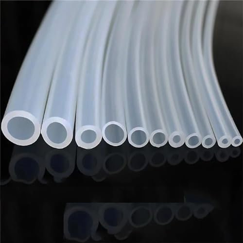 1 Meter transparenter, lebensmittelechter Silikonschlauch, flexibler, ungiftiger Schlauch, Gummischlauch, Aquarium-weicher Schlauch, Silikonrohr, PVC (Size : 1 Meter, Color : ID 19mm x 25mm OD)