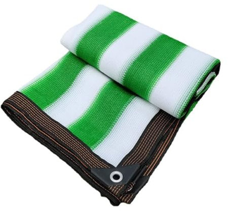 HUJZJY Vela Ombreggiante Rettangolare 6x8m, Rete Ombreggiante da Giardino, Rete Ombreggiante con Occhielli, Tessuto Schermo Privacy Awnings Panno, Vela Ombreggiante per Balconi