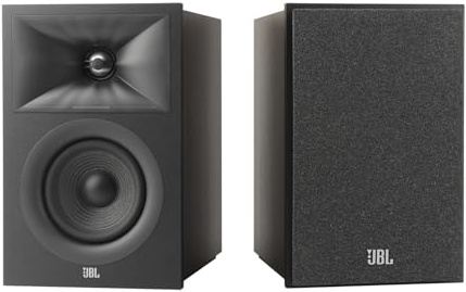 JBL Stage 2 L240B Black 2-Way, 4.5 Woofer, 1 Aluminum Tweeter Bookshelf/Surround Loudspeaker (Black)