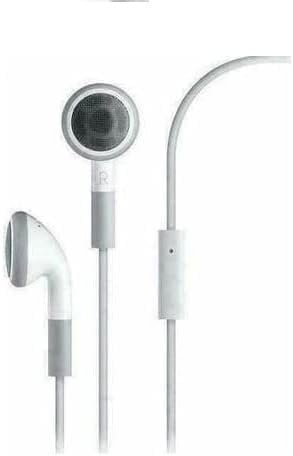 Mr. Gadget's Solutions 3.5mm Stereo Earphones Headphones Compatible With iPod Touch Nano iPhone 3GS 4 5 6 MP3 MP4 DS PSP - White